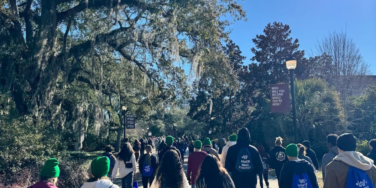 FSU students join nationwide Winter Walk to raise awareness, funds for homelessness