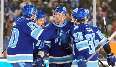 Tampa Bay Lightning's historic four-goal comeback stuns Boston Bruins in NHL Stadium Series