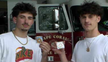 Quick thinking of teen duo helps prevent car fire from spreading at Florida school