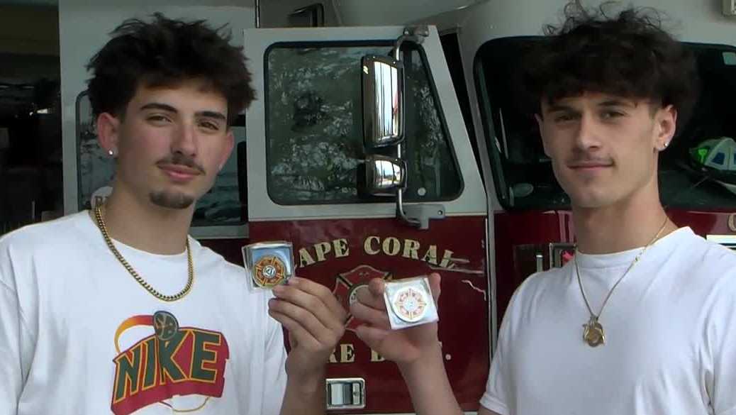 Quick thinking of teen duo helps prevent car fire from spreading at Florida school