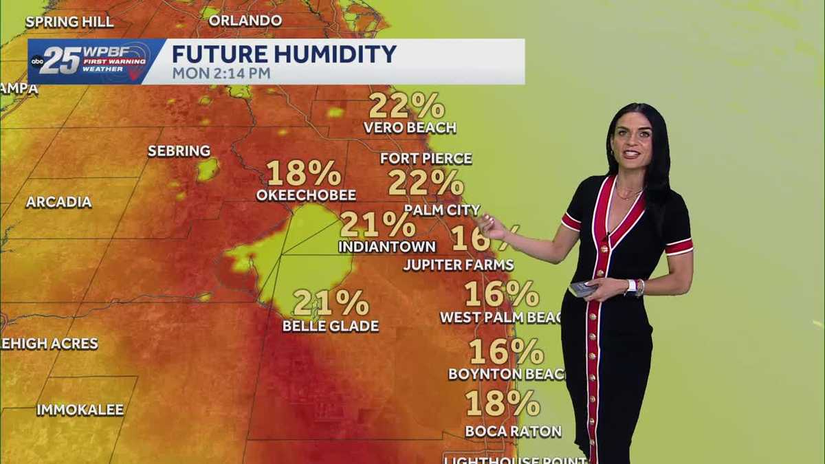 Fire weather watch for South Florida