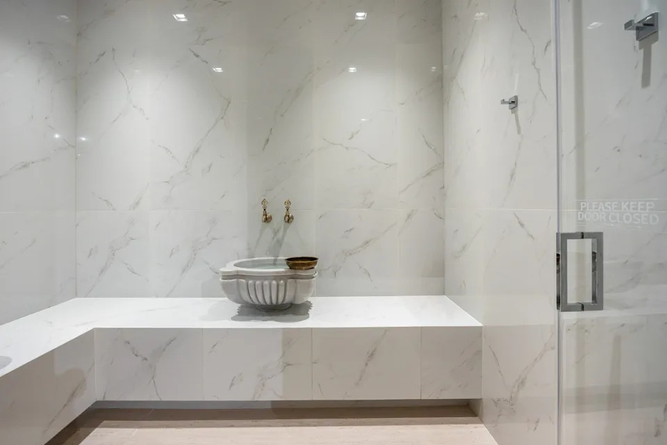 Logan describes the hammam experience "as much of a cleanliness ritual as it is a holistic, spiritual-type ritual."