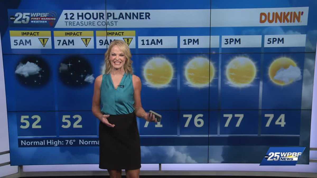 Morning Fog, Afternoon Sun for South Florida