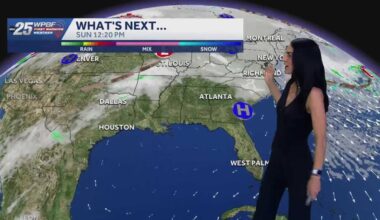Fog and warmer temperature trend for South Florida