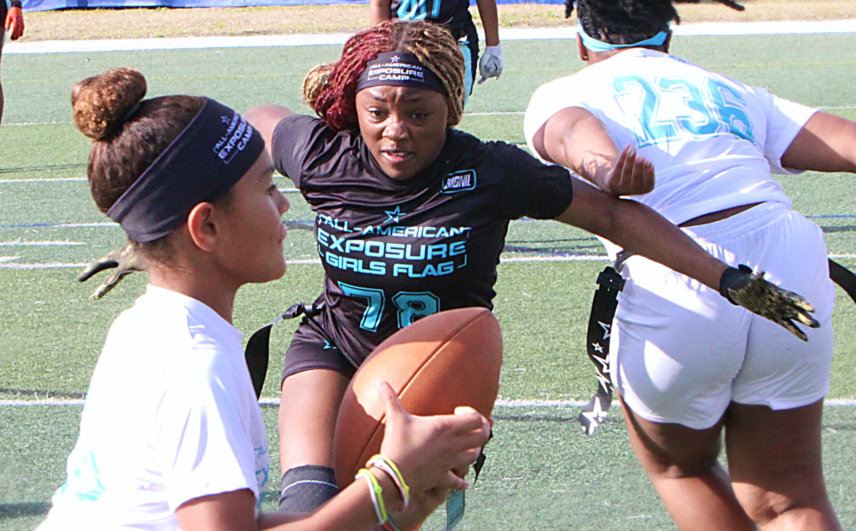 Defensive MVP Akela Martin, a sophomore at Seminole High, at...