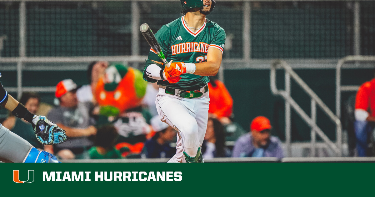 Miami Rides Late Surge to Fifth Consecutive Win – University of Miami Athletics