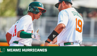 Miami Defeats Lehigh 27-3, Secures Opening Series Sweep – University of Miami Athletics