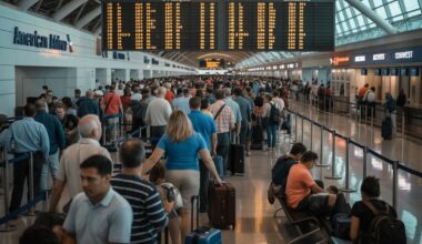 Hundreds of Travellers Stranded at Fort Lauderdale International Airport in the USA as 184 Flights Are Delayed and 13 Cancelled, Disrupting American Airlines, Spirit, and More Across Miami, Orlando, and Tampa