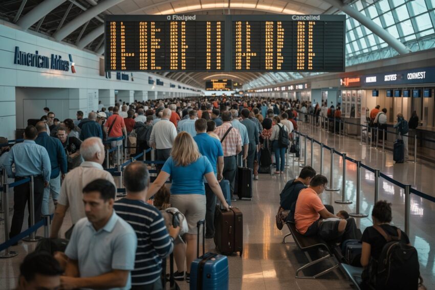 Fort lauderdale international airport experiences heavy travel disruption with 184 flight delays and 13 cancellations, stranding passengers across florida hubs.