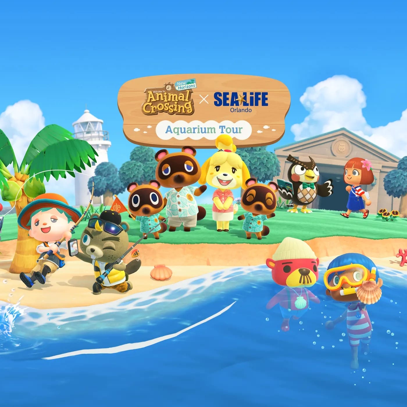 Animal Crossing Aquarium Tour Coming to Orlando