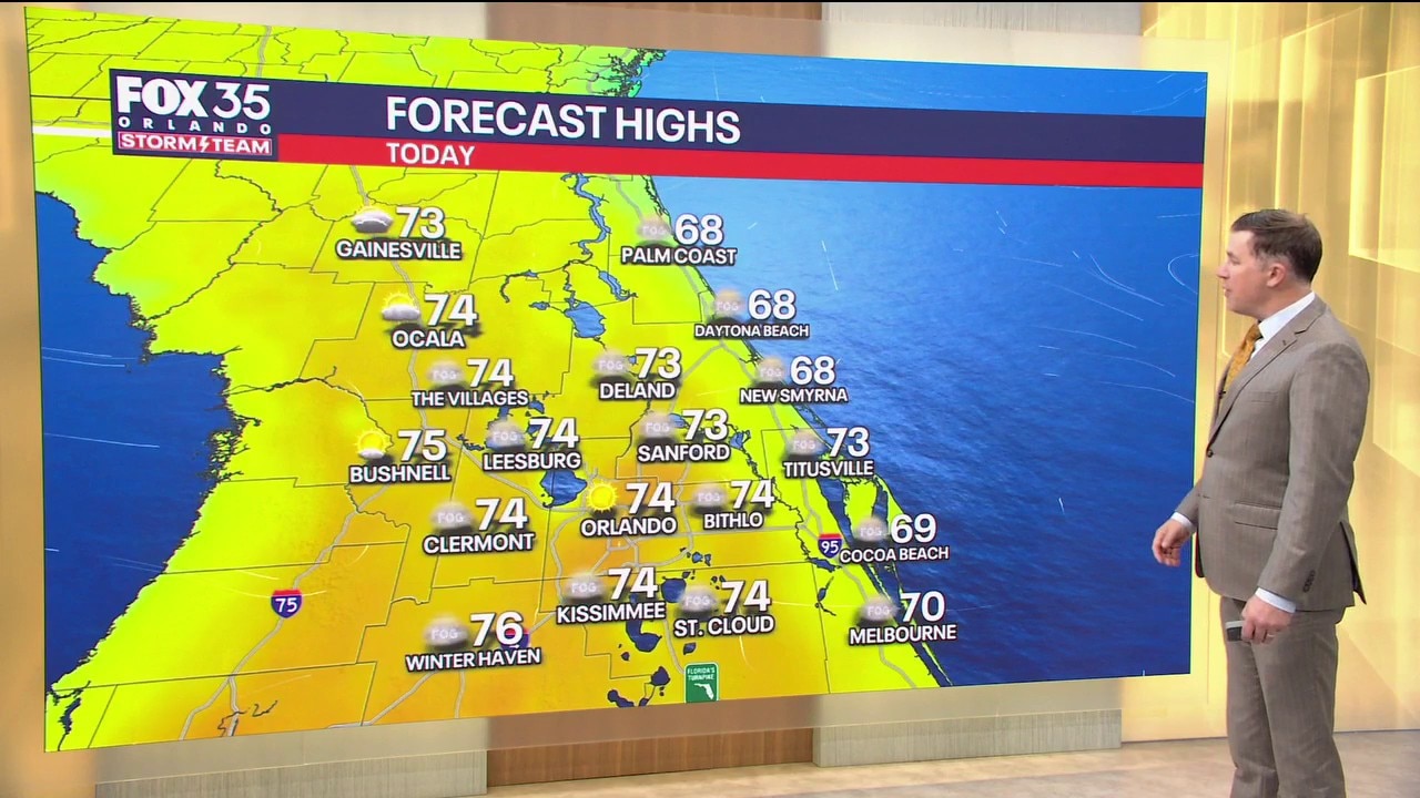 Orlando AM Weather Forecast: Warmer temperatures in Central Florida this week