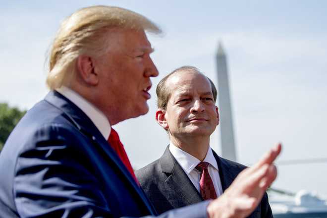 Donald Trump, Alex Acosta Donald Trump, Alex Acosta