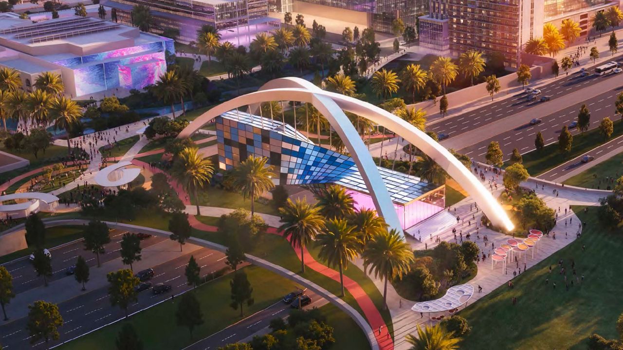 Ark Ellison Horus proposal for the Historic Gas Plant District in St. Petersburg. (Courtesy: Ark Ellison Horus)