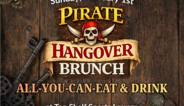 Pirate Hangover Brunch in Downtown Tampa