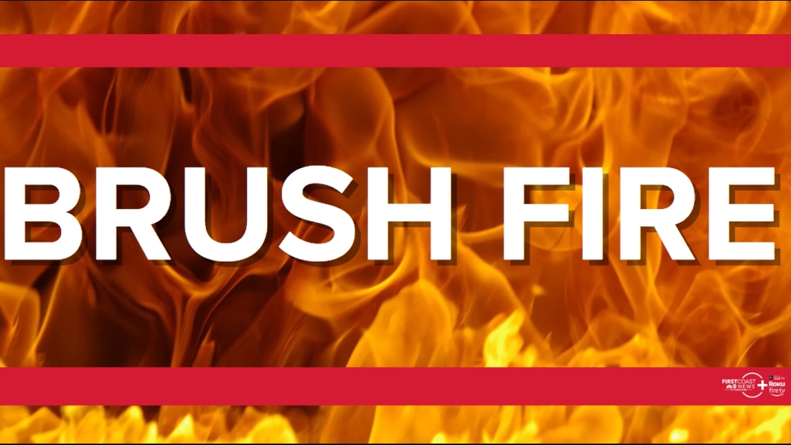 Brush fire reported on UNF property, fire rescue says