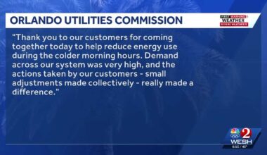 Officials urge Florida residents to conserve electricity