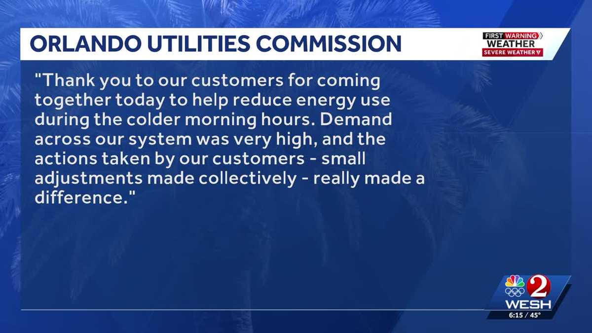 Officials urge Florida residents to conserve electricity