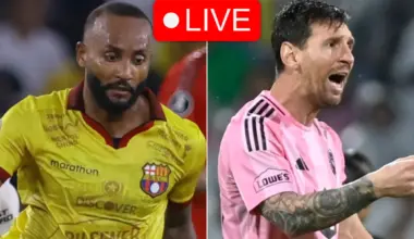Barcelona SC vs Inter Miami LIVE: German Berterame gives the lead with a Messi assist and halftime! (1-2) 2026 club friendly