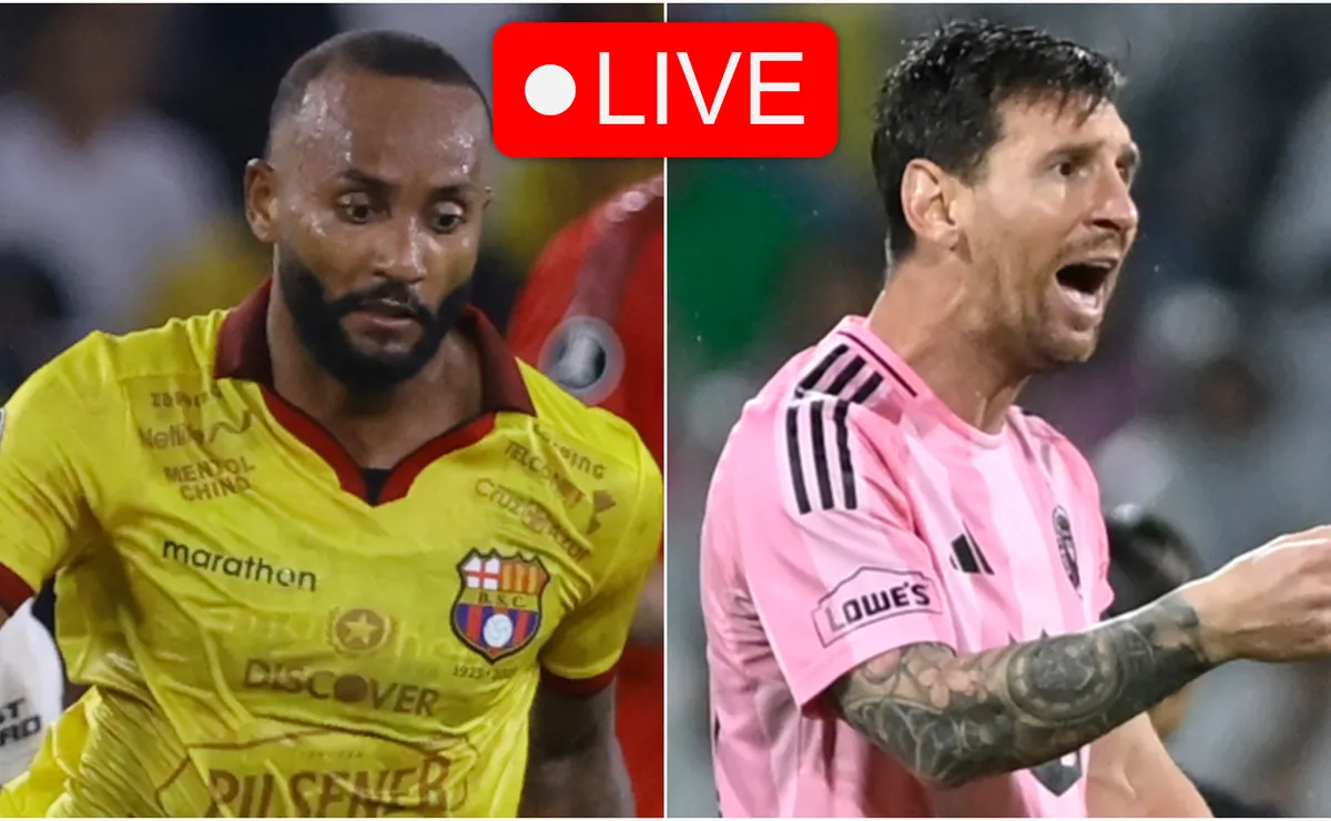 Barcelona SC vs Inter Miami LIVE: German Berterame gives the lead with a Messi assist and halftime! (1-2) 2026 club friendly
