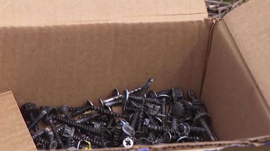 Florida residents suspect deliberate tire damage from screws, nails