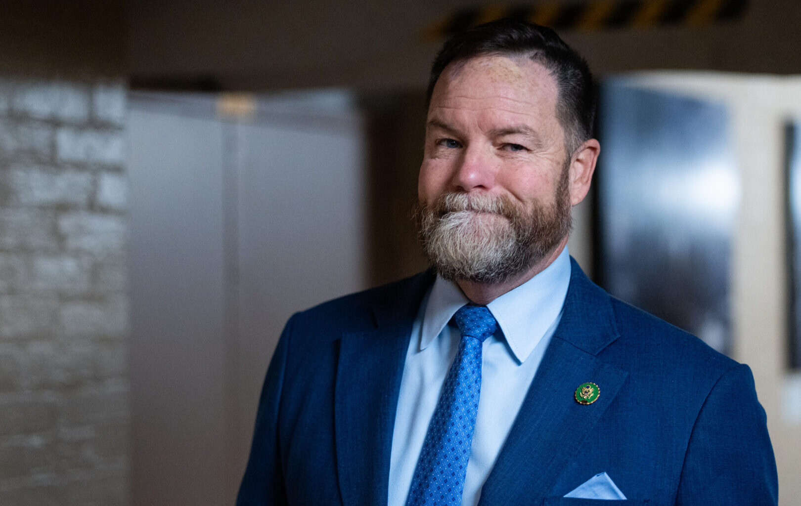 Rep. Aaron Bean, R-Fla., seen at the Capitol in December. (Bill Clark/CQ Roll Call)