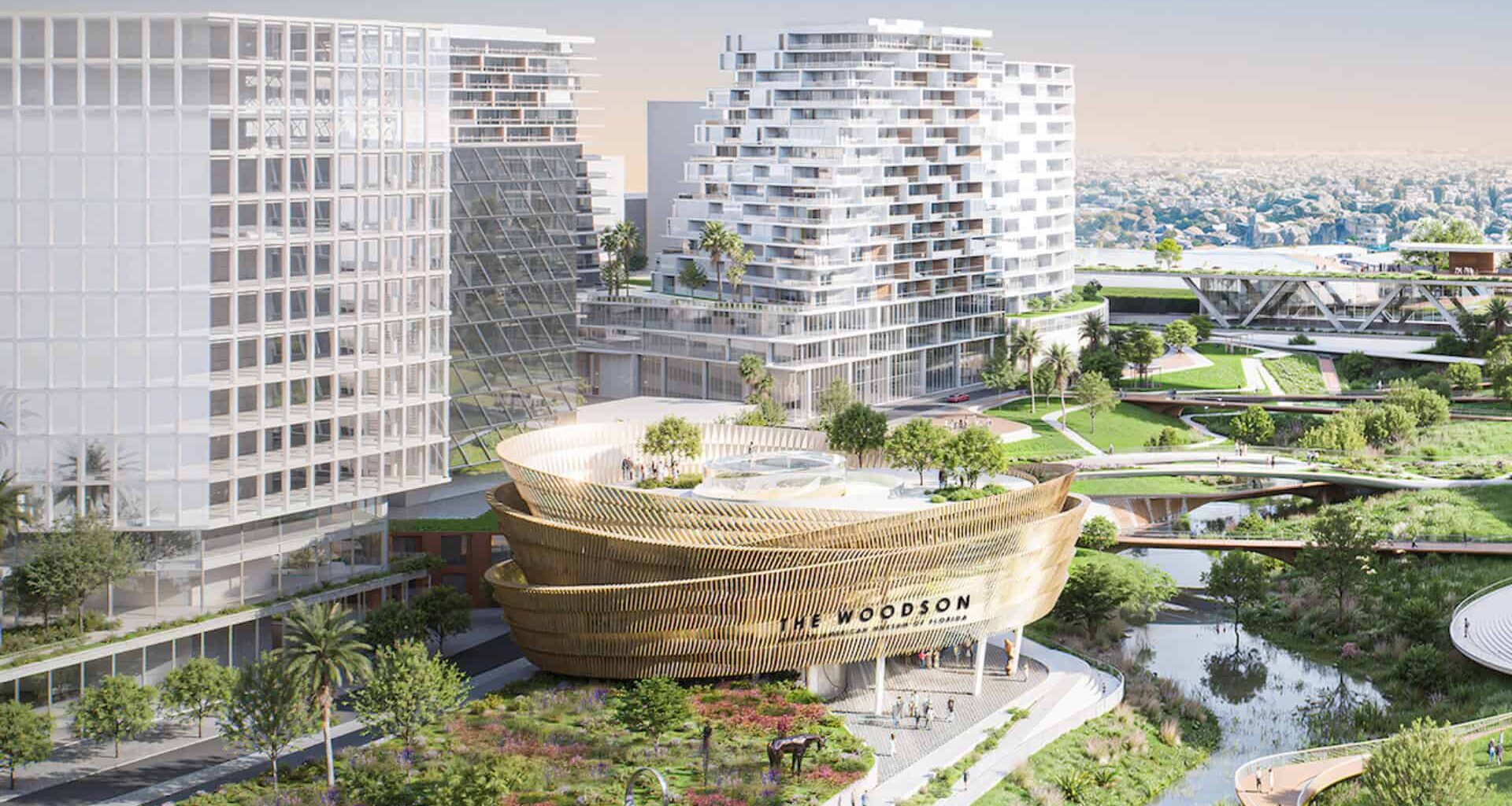 A ‘Museum Row’ highlights arts and housing-focused bid by local group to redevelop Gas Plant District