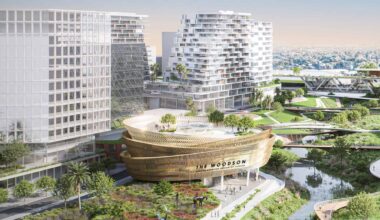 A ‘Museum Row’ highlights arts and housing-focused bid by local group to redevelop Gas Plant District