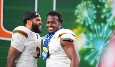 Miami pass-rushers Rueben Bain and Akheem Mesidor know all about Panthers GM Dan Morgan — now