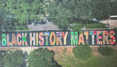 Black History Matters mural that was located in St. Petersburg, FL. (City of St. Petersburg)