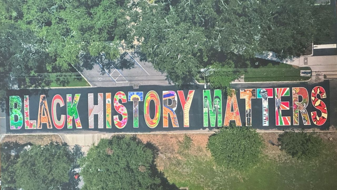 Black History Matters mural that was located in St. Petersburg, FL. (City of St. Petersburg)