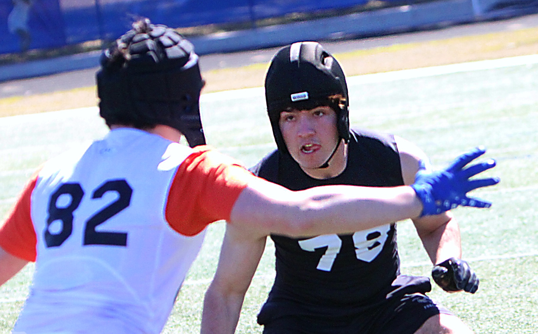 Blaze Allen of Bishop Moore at the 2026 FBU Camp...