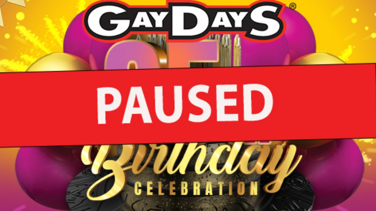 GayDays announces 2026 'pause' in Orlando
