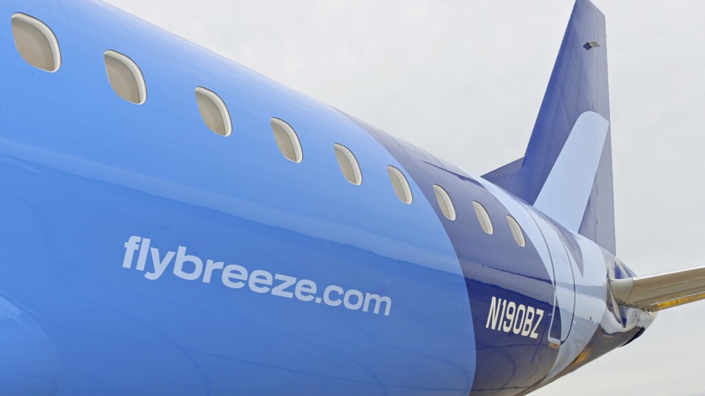 Breeze Airways adds flights from Jax to Fort Lauderdale