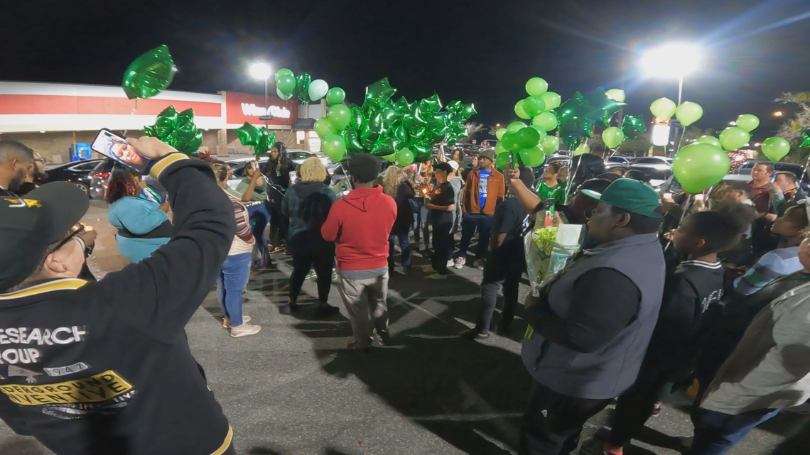 Vigil held for man fatally stabbed in Orange Park