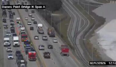 Traffic Alert: Crash on Dames Point Bridge causing delays