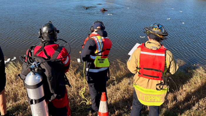 Florida man dives into water, rescues pregnant woman from sinking vehicle