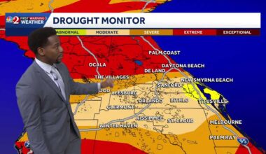 Extreme Florida Drought Ahead Of Record Setting Weekend Highs