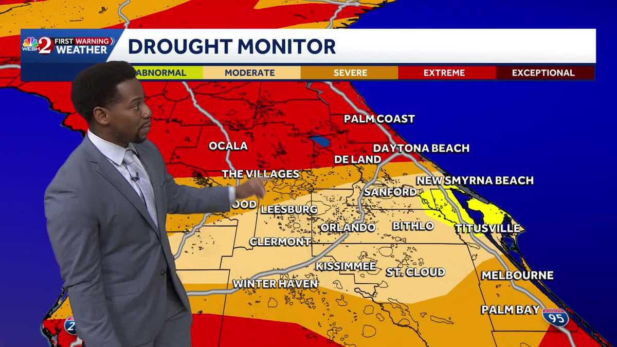 Extreme Florida Drought Ahead Of Record Setting Weekend Highs