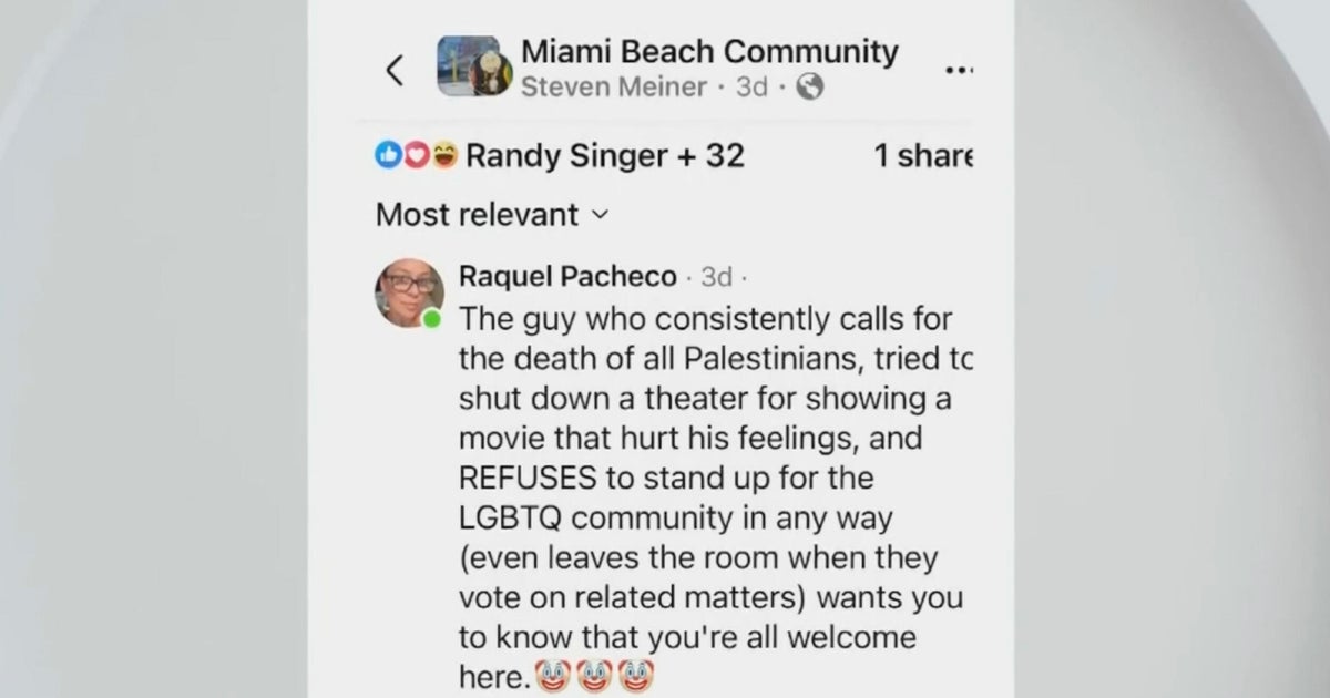 Woman addresses Miami Beach city commission meeting about being questioned for Facebook post criticizing mayor