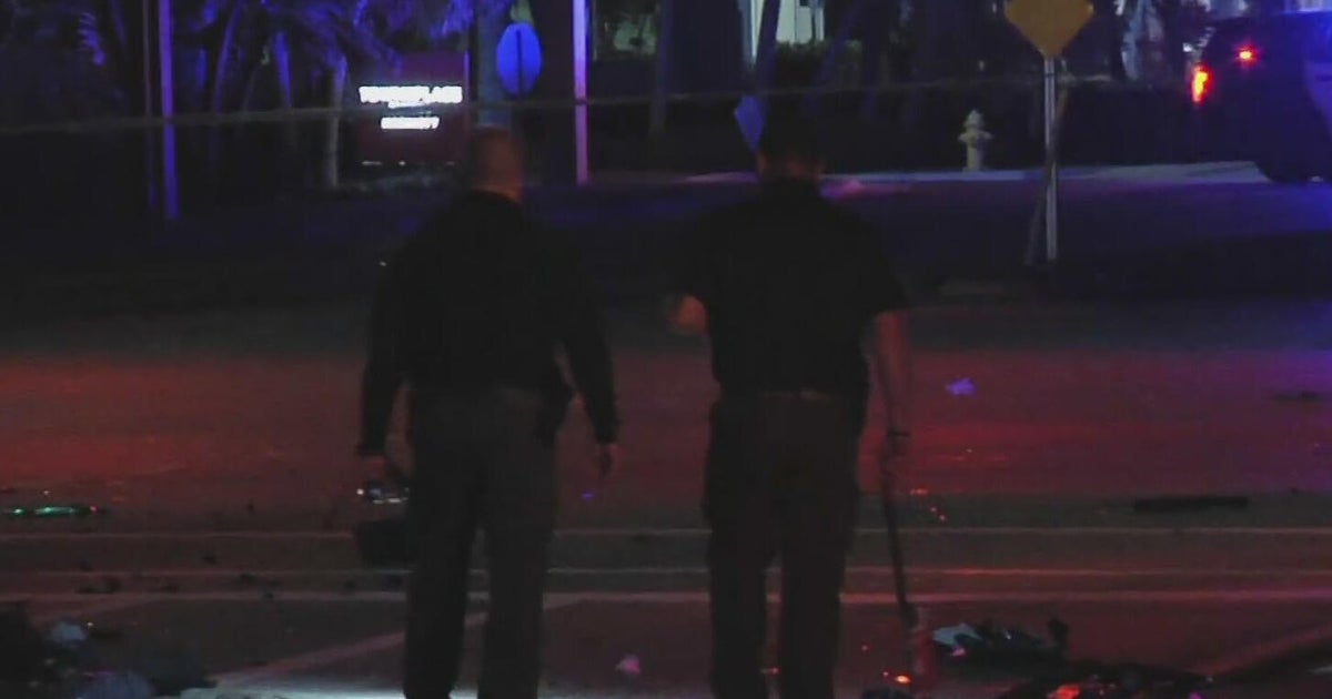 Violent crash involving Broward Sheriff's Office cruiser reported in Fort Lauderdale