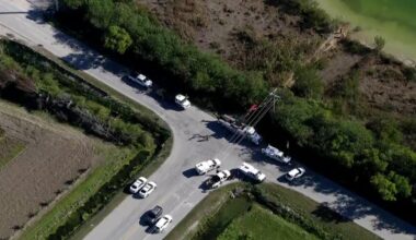 1 dead, 2 injured when car crashes into Miami-Dade canal, sheriff's office says