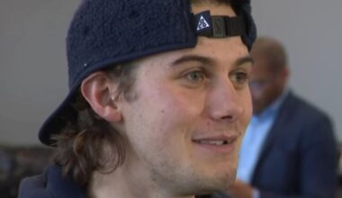 U.S. men's hockey team arrives in Miami, players speak to reporters after gold-medal win