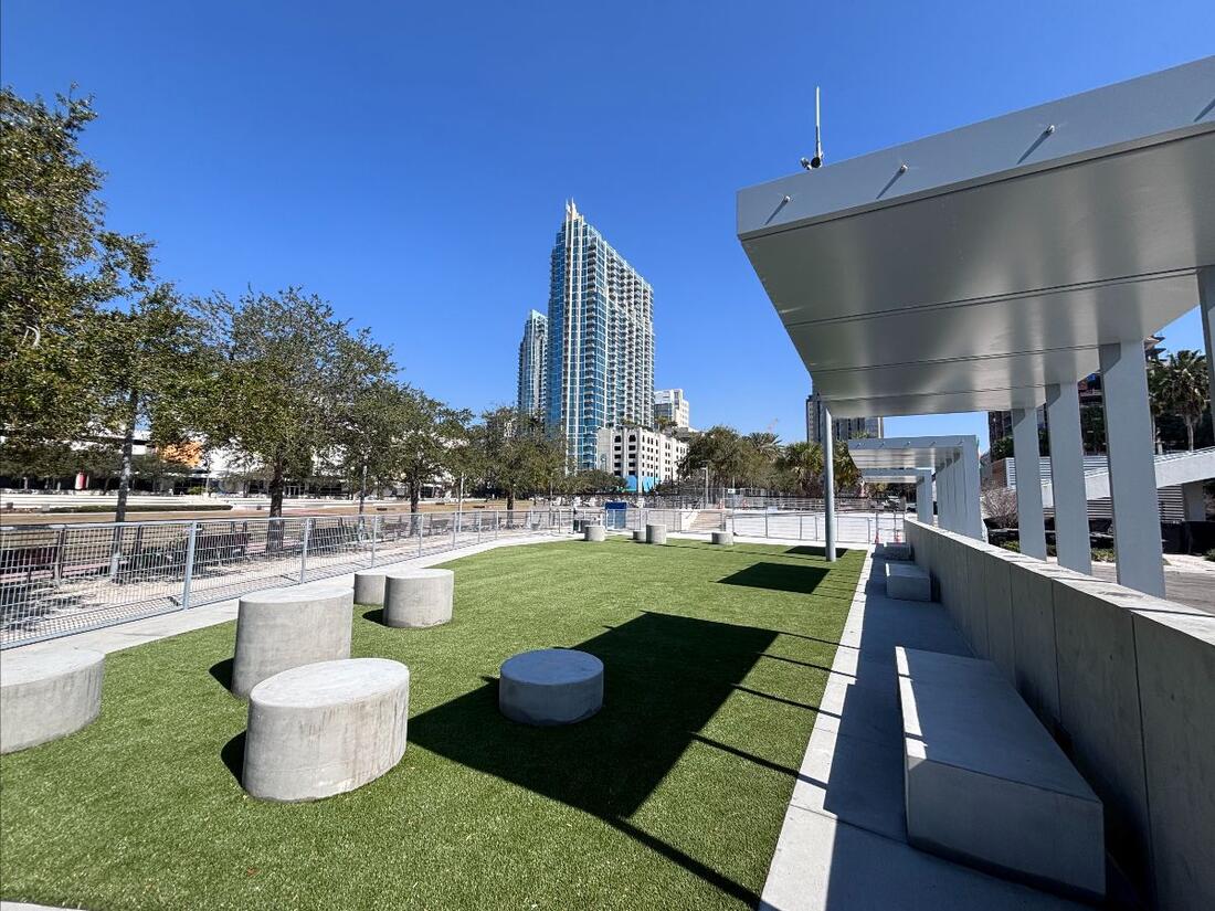 Ribbon Cutting For Tampa Riverwalk's Two New Dog Parks