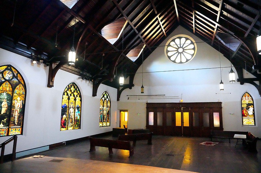 The interior of Snyder Memorial at 226 N. Laura St. in Downtown Jacksonville.
