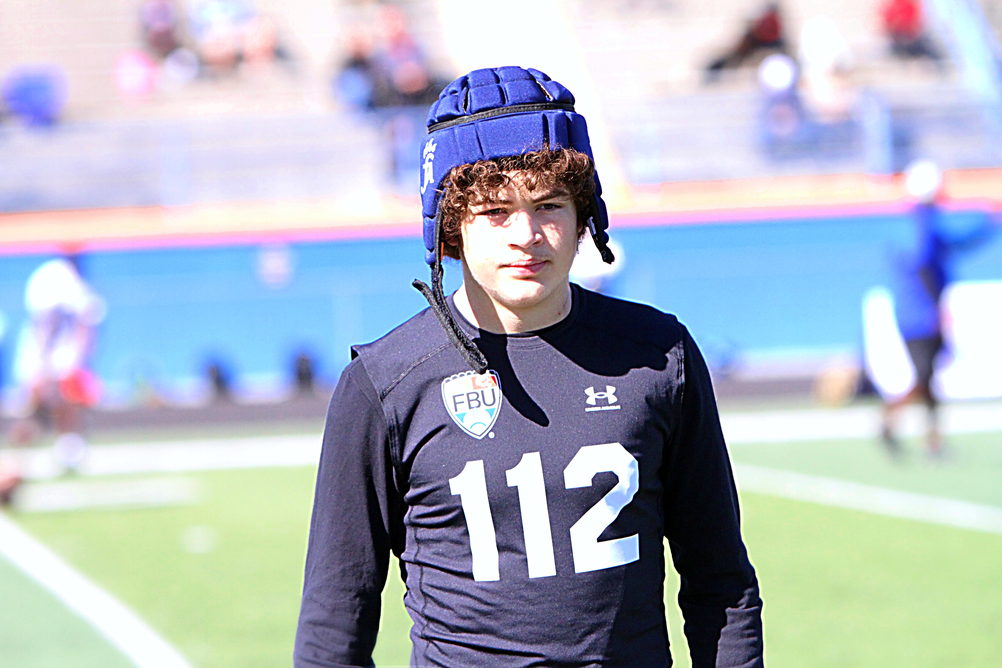 Colton Huntley of Foundation Academy at the 2026 FBU Camp...