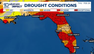 Florida hits 100% drought coverage for first time on record