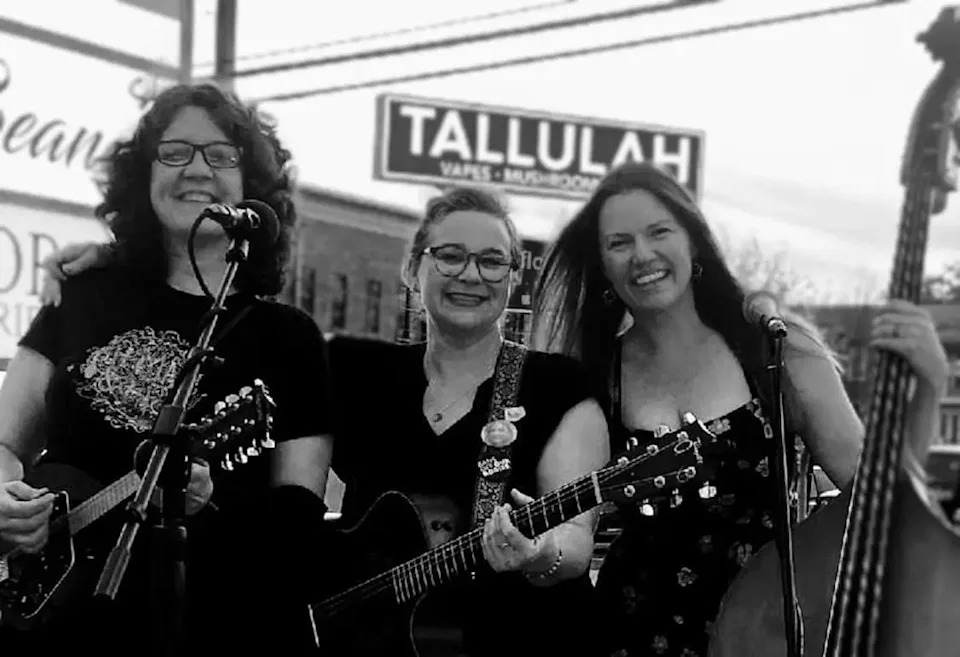 Dolce Trio a three-piece Tallahassee group featuring Kelly Goddard, Elizabeth Fravel and Gillian Canning, plays Blue Tavern at 8 p.m. Saturday, Feb. 7, 2026.