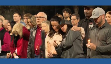 'We can't wait to see him again': Hundreds honor Koby Flores at candlelight vigil