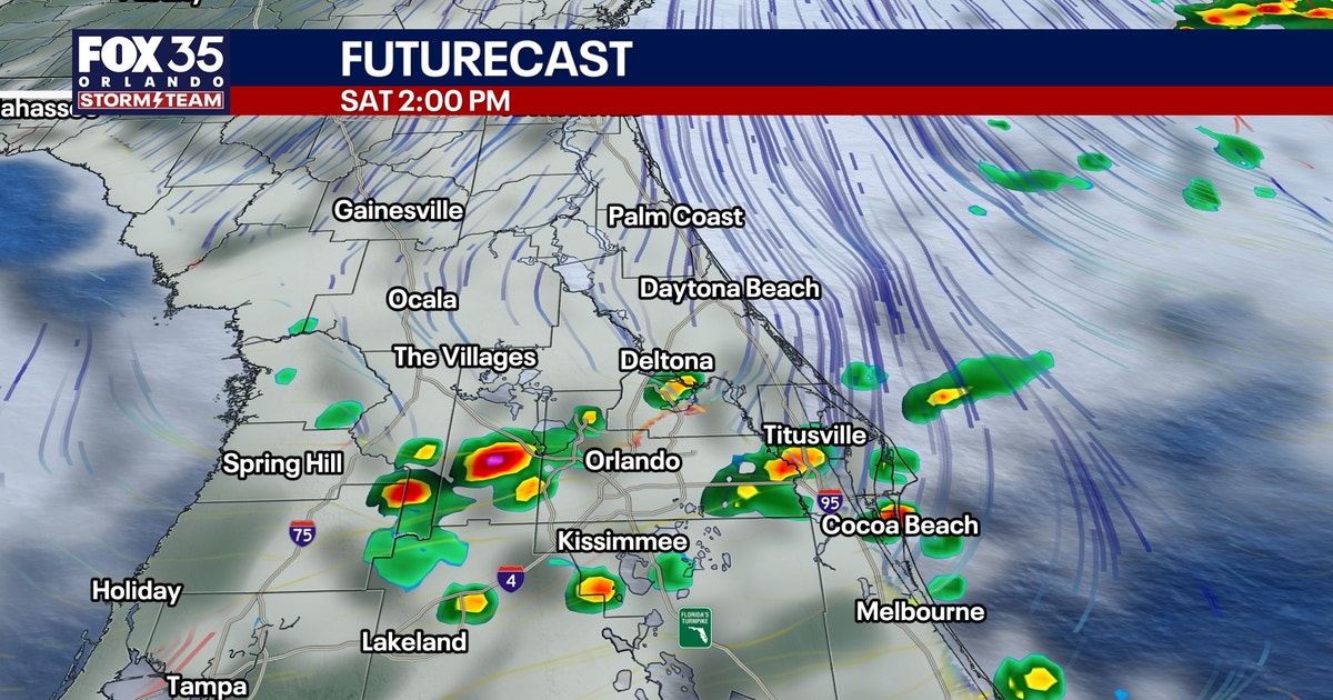 Orlando Weather Forecast: How long will showers, thunderstorms last?