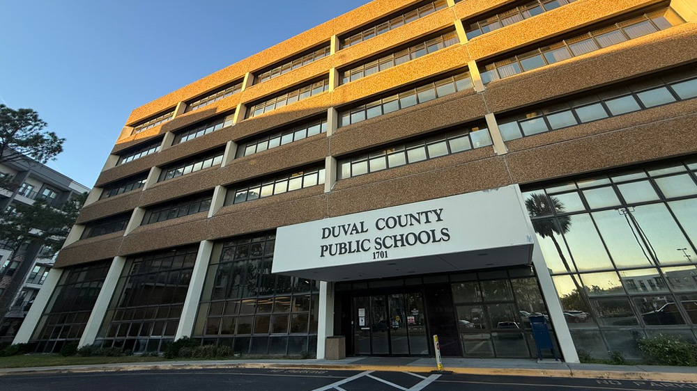 The Duval Schools headquaters building on Prudential Drive.